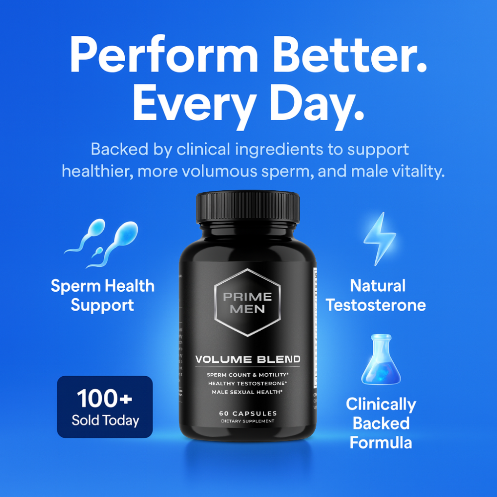 Sperm Health & Natural Testosterone Capsules