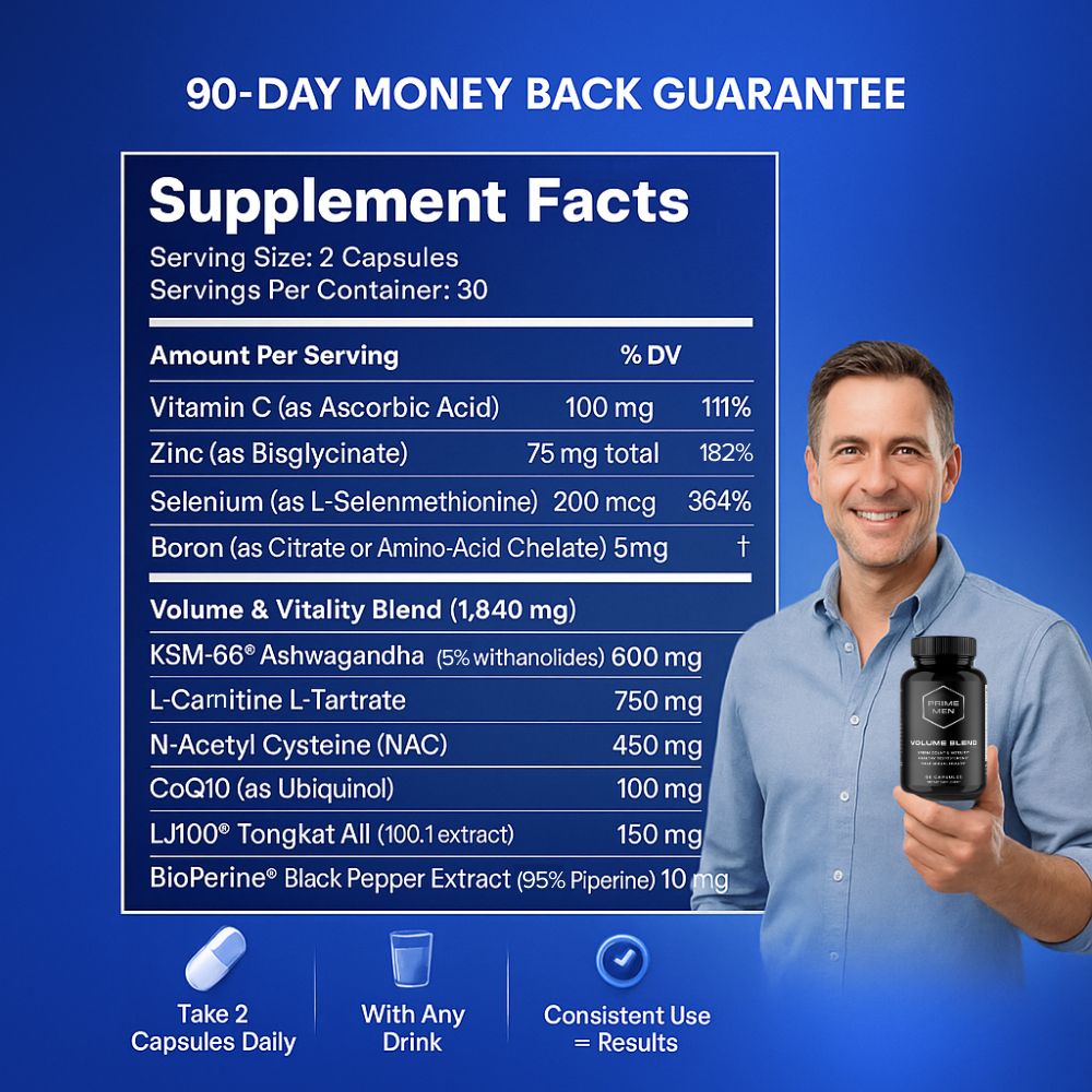 Sperm Health & Natural Testosterone Capsules